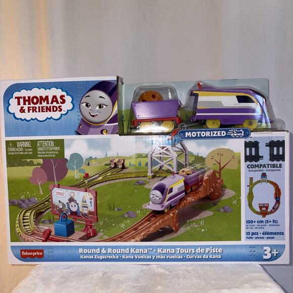 Thomas & Friends Motorized Round & Round Kana Rare Find - NEW in Box - Picture 1 of 6